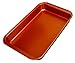 Copper Bakeware Set - Includes an Oblong Rectangular Pan, Brownie Pan, Round Cake Pan, and Meat Loaf Pan, Standard