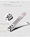 New Style Senior Nail Clippers Set 2-pack, Professional Grade Stainless Steel Manicure Cuticle Tools - Portable Travel Case, Fingernail Toenail Clipper for Men Women,Pedicure Cutter,Beauty Makeup Kit