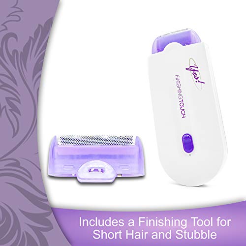 Finishing Touch Yes! Hair Remover - Hair Trimmer for Women - Multiple Shaving Heads (E-Commerce Packaging)