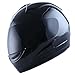 WOW Motorcycle Street Bike Full Face Helmet Carbon Fiber Black