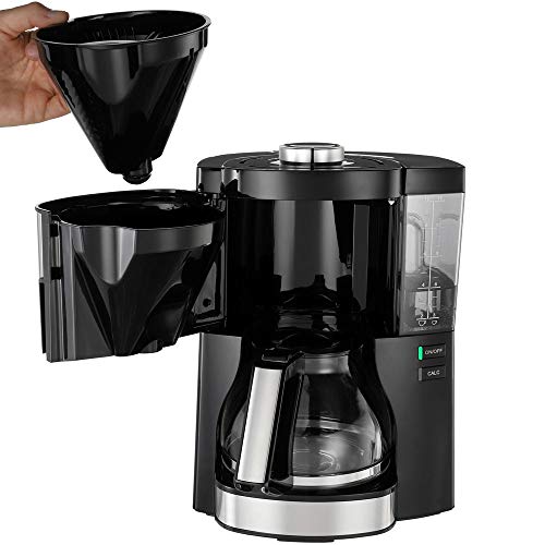 Melitta Look Perfection 1025-06 Filterkaffeemaschine mit Glaskanne, abnehmbaren Wassertank und Entkalkungsprogramm… – Bild 4