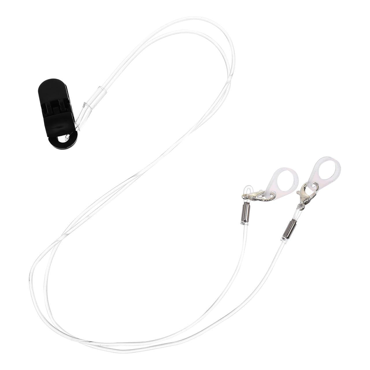iplusmile Clip, BTE Holder Straps Anti- lost Fixation Cord Lanyard Clip Protection For Seniors Adult Kids Suitable for Various Hearing Devices