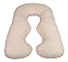 Leachco Back N Belly Chic Body Pillow Replacement Cover - Beige Swirl (Cover Only)