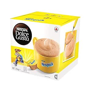Amazon.com: Nescafé Dolce Gusto Nesquik, 16 Cápsulas : Comida Gourmet y  Alimentos