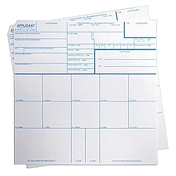 Crime Scene FD-258 Applicant Card Kit