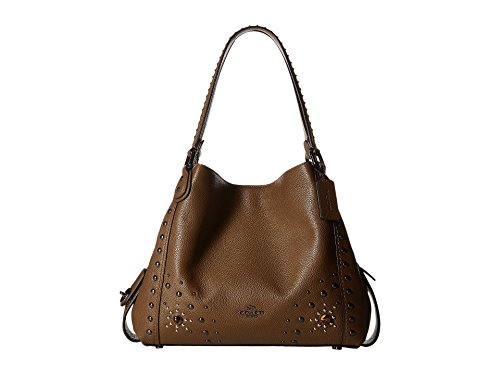 COACH Women's Western Rivets Edie 31 Dk/Fatigue Handbag