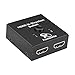 HDMI Switcher,Famounte HDMI Switch Box 2 Ports Bi-Direction Manual A/B Switchbox Dual 1 x 2/2 x 1 HDMI Splitter Hub Support Ultra HD 4K / 3D / 1080P / HDCP Passthrough