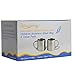 Housavvy 2 Piece Kid's Water Mugs, Stainless Steel Drinking Cups for Children, Double Wall Food Grade Durable Safe