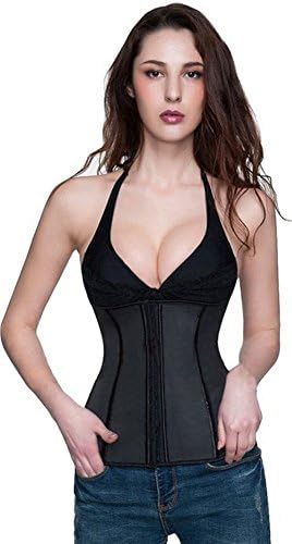 Women's Deportiva Workout Waist Cincher (XXXL, Black)