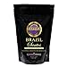 Kaffina Kaffe Premium Gourmet Ground Coffee - Single Origin - Medium Roasted Brazil Santos Coffee