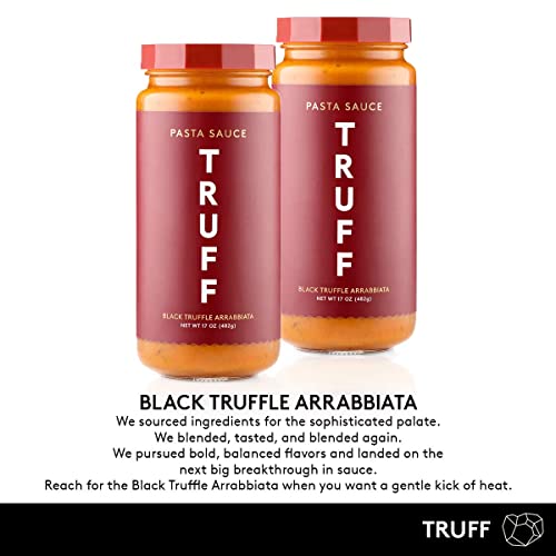 TRUFF Pasta Sauce, Black Truffle Arrabbiata Tomato Sauce for Pasta