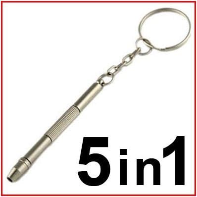 5-in-1 MINIATURE PRECISION REPAIR SCREWDRIVER for Optical/Glasses/Eyeglass Frames/Sunglasses/Jewellery/Watches