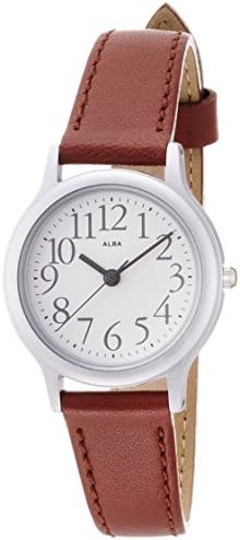 [セイコーウォッチ] アルバ クオーツ ペアウオッチ婦人用 AQHN403 腕時計 ブラウン