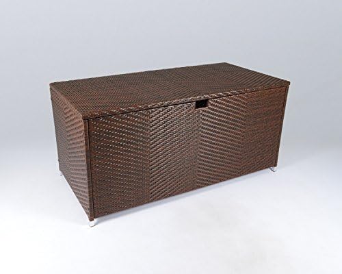 Tortuga Outdoor Garden Patio Lexington Large Storage Box Java