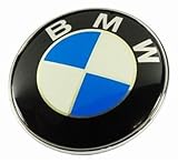 Exdiag BMW Roundel 2-Pins Emblem Logo for Front Hood and Rear Trunk, 82mm (Automotive)