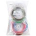 Anpro 3D Pen Filament Refills (16 Colors,23 Feet Each) Total 368 Feet PLA Filament 1.75mm PLA 3D Printing Pen Filament for Kids Non-Toxic No Stuck and Odorless (L)