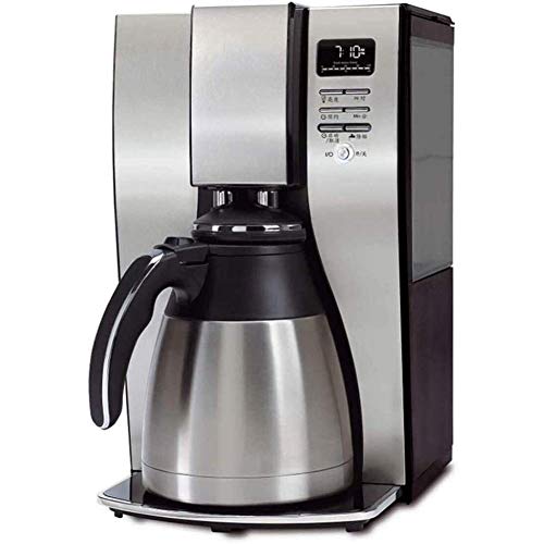GUOXY Kaffeemaschine, Filterkaffeemaschine, Bean To Cup Grind Und Glaskaraffe, 1.2L Reisen Kaffeemaschine, Permanent…