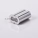 eBoot 100 Pieces Aluminum Crimping Loop Sleeves Cable Crimp for 1/ 8 Inch Diameter Wire Rope and Cable