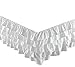 Chezmoi Collection Ella 3-piece Waterfall Ruffle Duvet Cover Set (Queen, White)