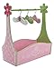 Sophia's Doll Dress Rack and Set of Hangers, Hand Painted, 18-Inch