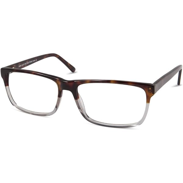 XPL New Wide Guyz Brown Fade BULLDOG Eyeglasses 57/16/150