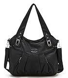 Scarleton Zipper Washed Shoulder Bag H1472