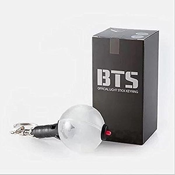 BTS ライトスティック SE ホワイト cokodive Bts Official Light Stick Keyring SE, White