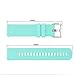 Anrir Watch Bands for Vivoactive 3, 20mm Silicone Bands for Garmin Vivoactive 3/Forerunner 645 Music/Galaxy 42mm/Galaxy Watch 3 41mm/Galaxy Watch Active 2 40mm/44mm-Light Green