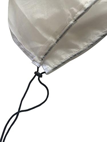 Agfabric Warm Worth Tapered Plant Cover Kit within Frame, White (.95oz Fabric, 40''x40''xH48'')