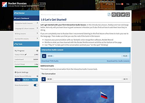 image for Learn Russian with Rocket Russian Level 1, the best Russian course to 