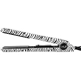 Iso Beauty Spectrum Pro Limited Animal 1.25 Inch Ceramic Plates Hair Straightener Flat Iron (White Zebra)