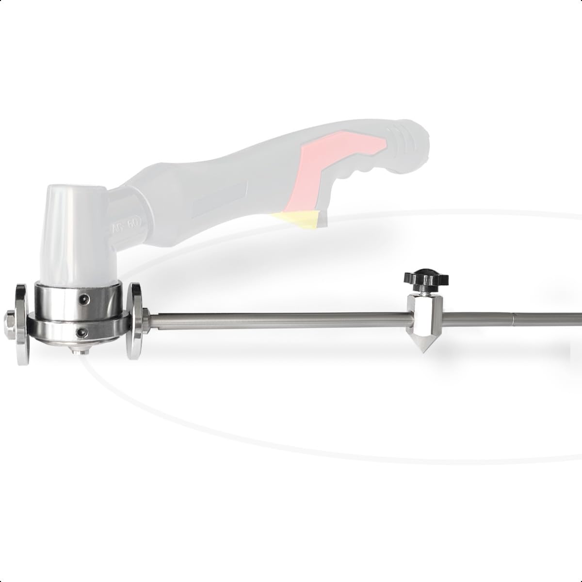 RIVERWELD Compasso A Rulli Guida Per Torcia Taglio Plasma SG-51 E SH-4 - Lunghezza 46 Cm - 4