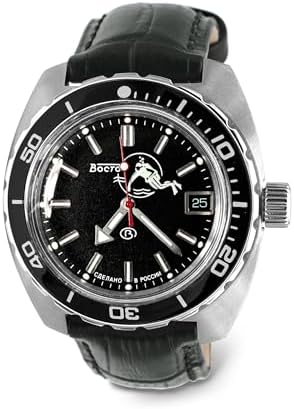 Amazon.com: VOSTOK Original Mens Watch Amphibia 170964 Mechanical