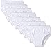 The Children's Place Boys' Toddler Briefs, White 7-Pack, 4T-5T