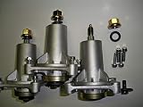 Craftsman Three 187292, 192870, 532187292, 532192870 Spindle, Mounting Holes Tapped, Includes Hardware, Husqvarna Poulan