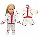XADP Baby Clothes Dresses Outfits for American Girl and 16- 18 Inch Dolls, Set of 5