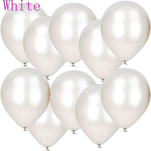 Junbuoom 20 PCS Hot Kids Favor Party Supplies Inflatable Round Pearl Balloons Latex