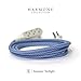 360 Electrical 360417 Habitat Harmony Braided Extension Cord, 8 ft. - Summer Twilight