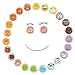Morcart Emoji Fridge Magnets 25PCS Refrigerator Magnets for Kitchen Locker Office Whiteboard for Kids Adults Cute Fun Funny Magnets Ideal Gift Chice (25 Animal Magnets)