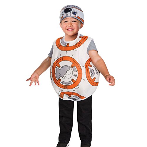 Star Wars BB-8 Toddler Boys' Costume by Rubie's (Size 3T - 4T / 3 - 4 Years)