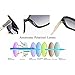  Amomoma Classic Women Polarized Sunglasses Oversized Mirrored UV400 Lens AM2008 Black/Gradient Grey Lens