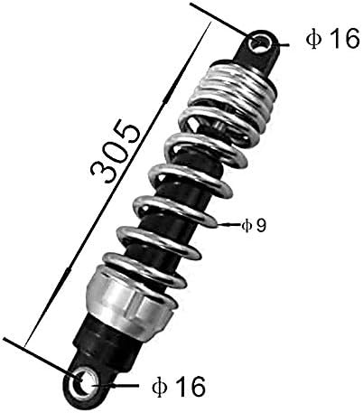 Amortisseur 12 pour Harley Dyna Fat Bob 08-17 rabaissement Chrom
