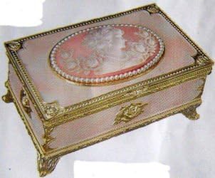 Amazon オルゴール アンチモニー カメオ ピンク 曲目 星に願いを おもちゃ雑貨 おもちゃ