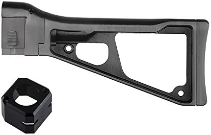 Worker F10555 3D Printing No.171 UMP9 Foldable Shoulder Stock for nerf N-strike elite Color Black
