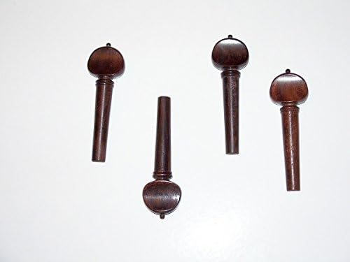 Violin 4/4 Set Oversize Rosewood Peg W/Black Ball VWWS
