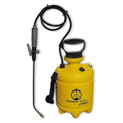 Bradas HD11191 5l Drucksprühgerät, Gartenspritze, gelb, 10 x 10 x 40 cm