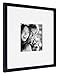 MCS East Village Frame, Black, 12 x 12 in matted to 6 x 6 in, Single
