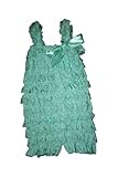 BubuBibi Baby-girls Lace Ruffle Petti Romper with Bow