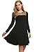 Meaneor Women's Sheer Mesh Swing Loose T-Shirt Tunic Dress