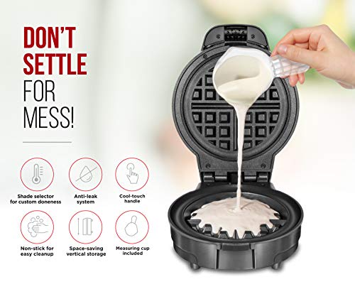 2 Chefman+Anti+Overflow+Belgian+Maker+Waffle+Iron